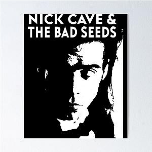 Nick Cave And The Bad Seeds Retro Vintage Concert Tour Poster