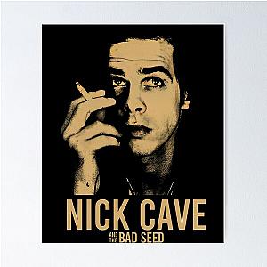 Nick Cave And The Bad Seeds Rock Band Music Vintage Poster