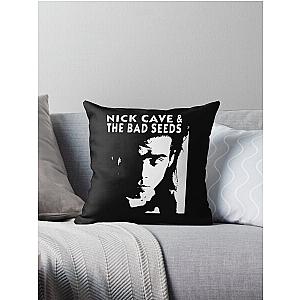 Nick Cave And The Bad Seeds Signature Music Band Throw Pillow