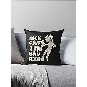 Nick Cave And The Bad 2 Throw Pillow