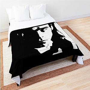 Nick Cave And The Bad Seeds Retro Vintage Concert Tour Comforter