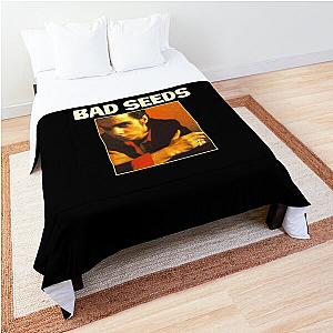 nick cave and the bad seeds best of logo Comforter