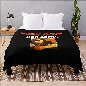 nick cave and the bad seeds best of logo Throw Blanket