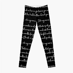 Into my arms - Nick Cave & The Bad Seeds (lyrics) Leggings