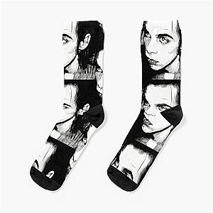 Nick Cave And The Bad Seeds Retro Vintage Album Socks