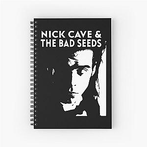 Nick Cave And The Bad Seeds Retro Vintage Concert Tour Spiral Notebook