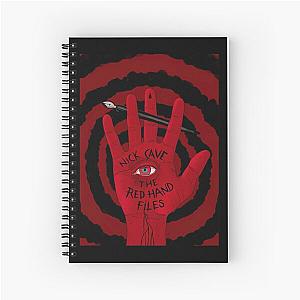 Nick Cave and the Bad Seeds tee Nick Cave The Red Right Han- Perfect Gift Spiral Notebook