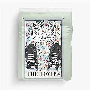 Nick and Charlie Heartstopper Tarot Duvet Cover