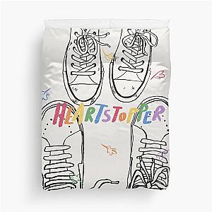 heartstopper, nick and charlie shoes Duvet Cover