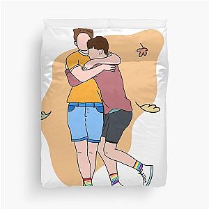 nick and charlie heartstopper PRIDE love 2nd version Duvet Cover