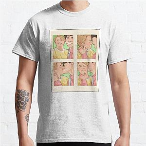 Alt Nick and Charlie - heartstopper photo booth scene Classic T-Shirt