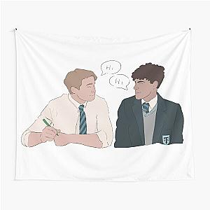 Nick and Charlie "Hi" Heartstopper Tapestry