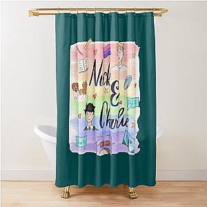 Nick And Charlie                      Shower Curtain