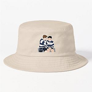 Heartstopper - Nick and Charlie Digital Illustration Bucket Hat