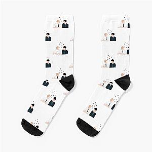 Nick and Charlie Heartstopper  Socks