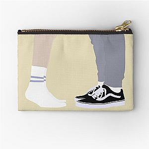 nick and charlie feet Zipper Pouch