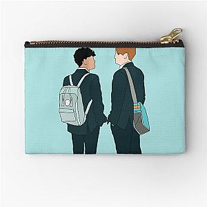 Heartstopper - Nick and Charlie Digital Illustration Zipper Pouch