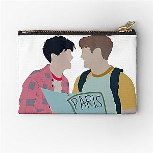 Nick and Charlie in Paris  Zipper Pouch