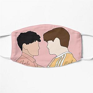 Heartstopper - Nick and Charlie Digital Illustration Flat Mask