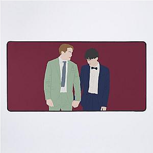 Nick and Charlie at the prom | heartstopper Desk Mat