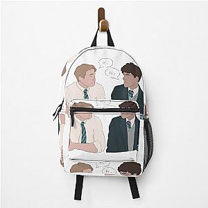 Nick and Charlie "Hi" Heartstopper Backpack