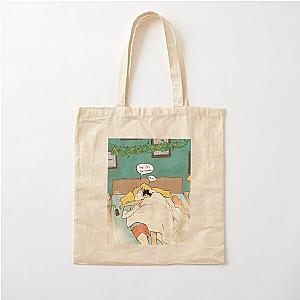 Christmas Morning with Nick and Charlie Cotton Tote Bag