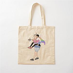 nick and charlie pride heartstopper Cotton Tote Bag