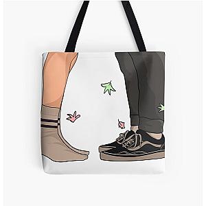 Nick and Charlie Leg Heartstopper All Over Print Tote Bag