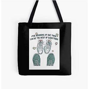 Heartstopper Nick And Charlie back All Over Print Tote Bag