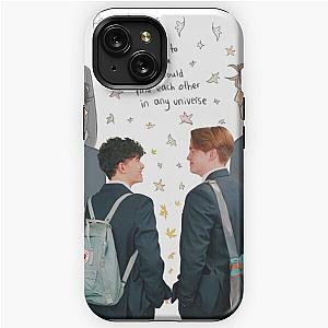 heartstopper nick and charlie in any universe iPhone Tough Case