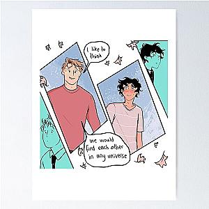 Nick and Charlie Heartstopper i like to think Poster