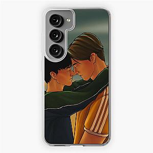 Nick and Charlie - Heartstopper - sunset Samsung Galaxy Soft Case