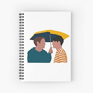 Heartstopper Nick and Charlie Spiral Notebook