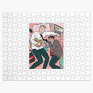 Nick and Charlie  sleep Jigsaw Puzzle