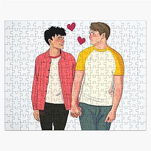 Nick and Charlie Heartstopper  Jigsaw Puzzle