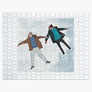 Nick and Charlie Heartstopper - Snow Angles Jigsaw Puzzle