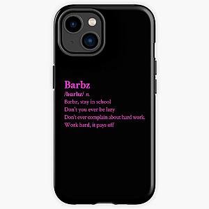 Nicki Minaj Barbz Aesthetic Quote Black iPhone Tough Case RB2811