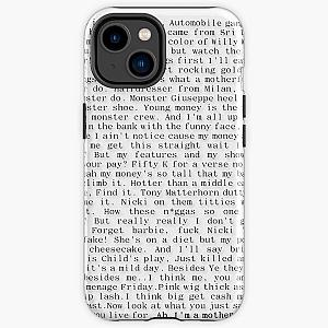 nicki minaj monster lyrics graphic barb iPhone Tough Case RB2811