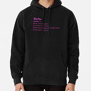 Nicki Minaj Barbz Aesthetic Quote Black Pullover Hoodie RB2811