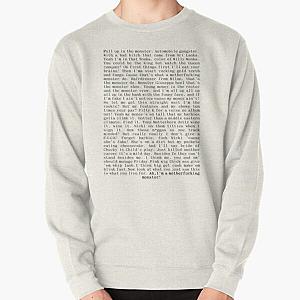 nicki minaj monster lyrics graphic barb Pullover Sweatshirt RB2811