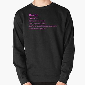 Nicki Minaj Barbz Aesthetic Quote Black Pullover Sweatshirt RB2811