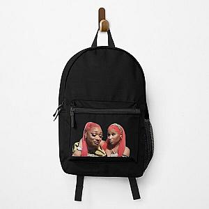 Graphic design of Nicki Minaj and MeganThee Stallion Backpack RB2811