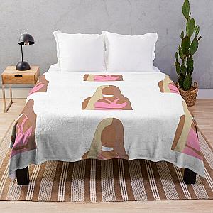 nicki minaj outline Throw Blanket RB2811