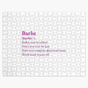 Nicki Minaj Barbz Aesthetic Quote Jigsaw Puzzle RB2811
