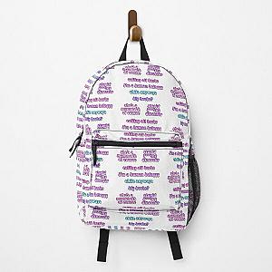 Nicki Minaj Funny Quotes Sticker Pack -Meme Sayings Sounds TikTok  Christmas Gift Fan Art pfp Backpack RB2811