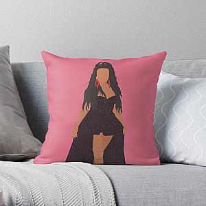 Nicki Minaj - Goodbye Music Video - Black Gown Dress Throw Pillow RB2811