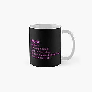 Nicki Minaj Barbz Aesthetic Quote Black Classic Mug RB2811