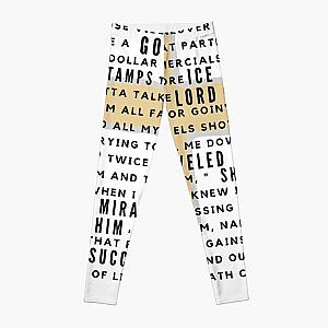 Nicki Minaj Verse in I'm Getting Ready - Music Leggings RB2811