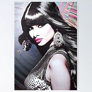 Nicki Minaj Mosaic Portrait Poster RB2811