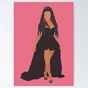 Nicki Minaj - Goodbye Music Video - Black Gown Dress Poster RB2811